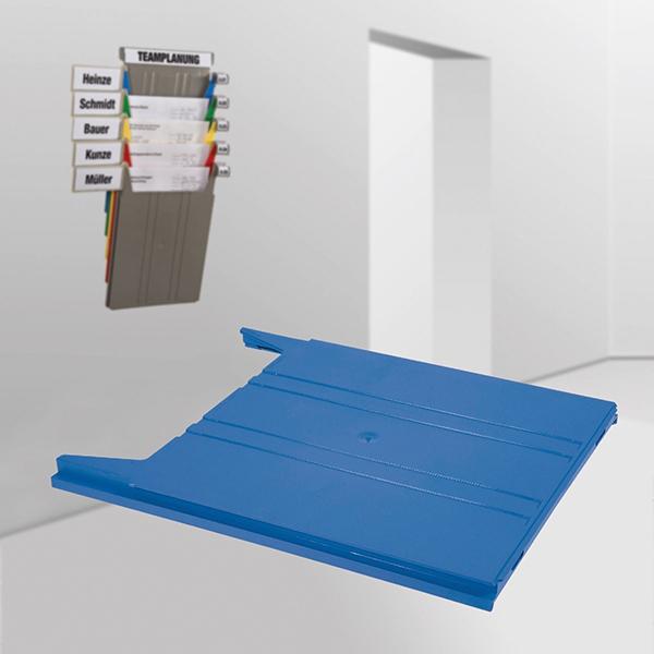 Ablagefach "Flat" 15 x 240 x 302 mm blau